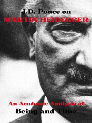 cover image of J.D. Ponce on Martin Heidegger